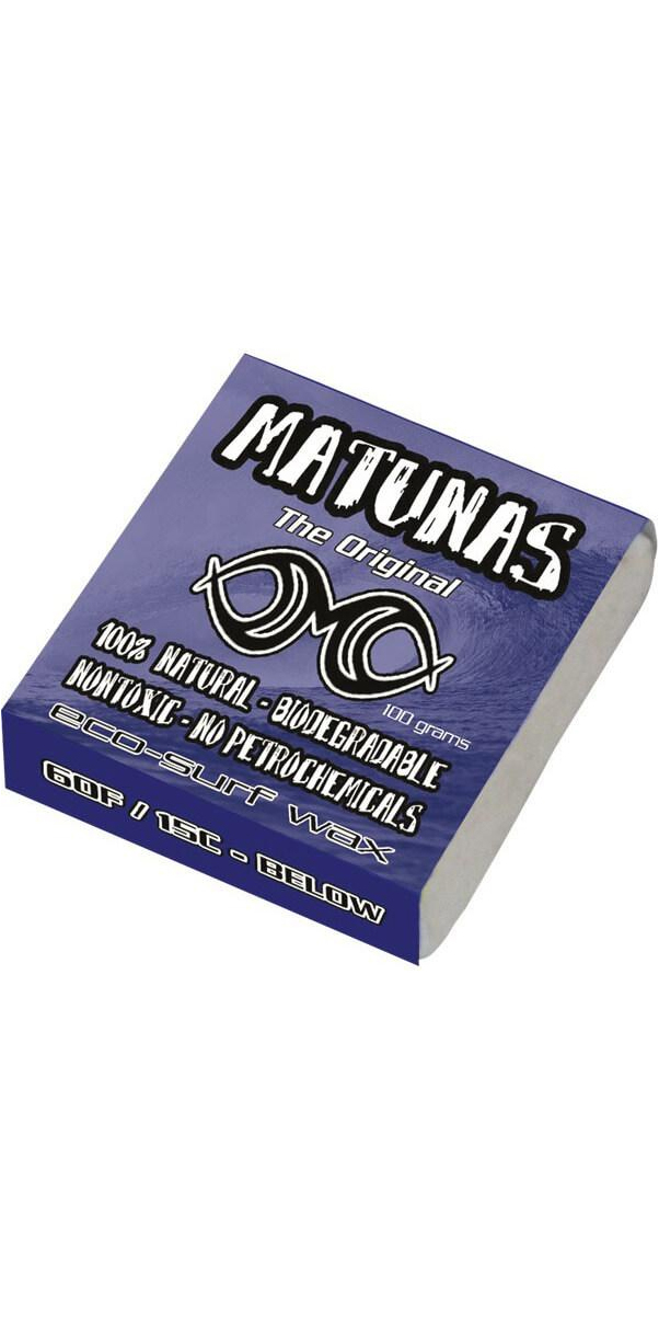 2025 Matunas Eco-Wax Cold Water Wax MT2 - White / Blue